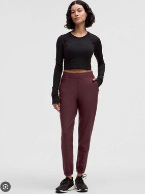 lululemon athletica garnet warm adapted joggers